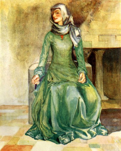 Traje de mujer en el reinado de Guillermo II de Dion Clayton Calthrop